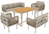 6-teiliges Gartenlounge-Set, Ecksofa mit 2 Sesseln & Tisch, Produktbild-Vorschau 13