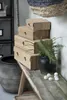 IB Laursen Bank UNIKA Holz 90 cm Sitzbank Unikat Produktbild-Vorschau 3