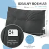 ELONEO Coussin dorsal 90 cm de large, coussin en forme de Voir les images du produit 3