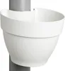 elho® Vibia campana Fallrohr Pflanzgefäß Seidenweiß 22 cm - Produktbild-Vorschau 1