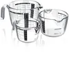 Arendo Messbecher 250 ml, 500 ml & 1000 ml Glas Messkrug Produktbild-Vorschau 1