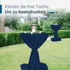 TexDeko Stehtischhussen Premium mit Schleifenband für Produktbild-Vorschau 6