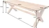 riess-ambiente Wetterfester Gartentisch EMPIRE TEAK 220cm Produktbild-Vorschau 13