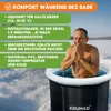 KRUMAD Eistonne 320L – Faltbare Eisbadewanne für Erwachsene Produktbild-Vorschau 3