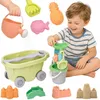 Woopie Green Sand Spielset mit Wagen, 13-teilig, biologisch Produktbild-Vorschau 1