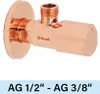 Eckventil Tucai TMM C850 Premium AG/AG  1/2"-3/8" rosegold Produktbild-Vorschau 1