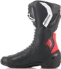 buty S-MX 6, ALPINESTARS (czarny/czerwony, rozmiar 37) Podgląd zdjęcia produktu 2