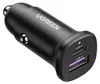 Caricabatterie da auto Ugreen Ec305 Usb-C + Usb, 30W (nero) Anteprima dell’immagine prodotto 2