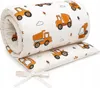 Bettumrandung Babybett 180x30 cm beidseitig Baumwolle Produktbild-Vorschau 2