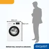 Exquisit Waschmaschine WA8014-340A weiss | 8 kg | 1400 Produktbild-Vorschau 6