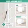 Avalo Kledingrek op Wieltjes Wit - Metaal - 100x40x156 CM - Productafbeelding-voorbeeld 8