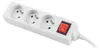 LANBERG Steckdosenleiste 3m 3x 230V +Schalter FRANZOES. Produktbild-Vorschau 1
