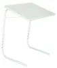 Tavolino pieghevole per laptop pieghevole 52 x 40 cm bianco Anteprima dell’immagine prodotto 4