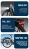 Collage of three images showcasing different features of an e-bike. Produktbild-Vorschau