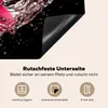 KitchenYeah© Herdabdeckplatte Blumen - Rosa - Wasser - Produktbild-Vorschau 3