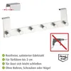 WENKO Tür Garderoben Edelstahl CELANO Haken Handtuch Halter Produktbild-Vorschau 2
