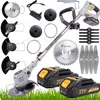A collection of garden trimming tools and accessories laid out on a green grassy background. Náhľad obrázku produktu