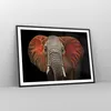 Gerahmtes Poster - Schwarzer Rahmen - Elefant Rot Ohren - Produktbild-Vorschau 8