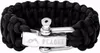 PEAQUE Survival Armband aus Paracord - Schwarz - Produktbild-Vorschau 1