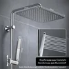 JOHO Regendusche Duschsystem ohne Armatur, Edelstahl Produktbild-Vorschau 3