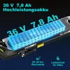 MEGA MOTION E Scooter mit Straßenzulassung, ABE Faltbarer Produktbild-Vorschau 4