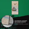 Dekor Leinwand Uhr Wandbilder Geräuschlos 30x60 Produktbild-Vorschau 5