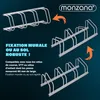 MONZANA® Râtelier 4 vélos métal support de rangement pneu Voir les images du produit 5