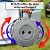 Teleskophocker Campinghocker tragbar höhenverstellbar Angel Produktbild-Vorschau 6