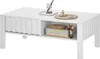 Couchtisch >Mao< in weiß - 108x42,5x60cm (BxHxT) Produktbild-Vorschau 1