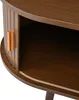 Merax Ovaler TV-Schrank mit 2 Schubladen und 2 Produktbild-Vorschau 6