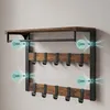 Relaxdays 4052025821005, Wandmontage, IJzer, 10 haken, Wit, Productafbeelding-voorbeeld 7