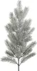Tannenzweig mit Schnee 20cm PE Spritzguss künstlich grün / Produktbild-Vorschau 2