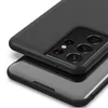 A close-up, angled view of a black smartphone case, showing the camera module and the edge of the case. Produktbild-Vorschau
