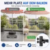 Balkongeländer-Sonnenschirmhalter, Terrassenhalterung für Produktbild-Vorschau 4
