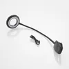 Prios LED-Klemmleuchte Harumi, schwarz, Akku, USB, 51 cm Produktbild-Vorschau 9