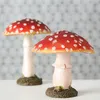 Boltze Home Pilz Polyresin H9CM Produktbild-Vorschau 2