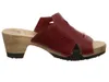 Think ZUNDA Damen Pantoletten - Pantolette rot Elegant NEU Produktbild-Vorschau 16