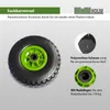 Sackkarrenrad PolyurethanRad 260x85 mm 3.00-4 75 mm Produktbild-Vorschau 2