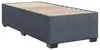 vidaXL Boxspringbett mit Matratze und LED Dunkelgrau 90 x Produktbild-Vorschau 6