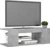 Mobile TV con luci LED grigio cemento 90x39x30 cm Anteprima dell’immagine prodotto 9