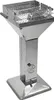 Grill Säulengrill Edelstahlgrill Trichtergrill Holzkohlegrill Holzkohle Edelstahl Design Barbecue 525x415x94cm 915732 17549 4031765175494 Anteprima dell’immagine prodotto