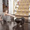 Relaxdays Hundeabsperrgitter, Schutzgitter für Tür & Produktbild-Vorschau 2