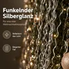 10x Silber Lametta - Stanniol Metal Technology - täuschend Produktbild-Vorschau 3