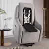 A modern living room with a massage chair, side table, and floor lamp. Voir les images du produit