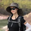 Damen Herren Sonnenhut Rollbar Breitkrempige Gartenmütze Produktbild-Vorschau 3