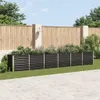vidaXL Podwyższone łóżko ogrodowe Stal ocynkowana 480x80x77 Podgląd zdjęcia produktu 1