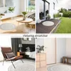 In- & Outdoor Teppich Rund FINN Grau, Ø120 cm Produktbild-Vorschau 2
