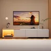 UnboxG Výsuvná skrinka na TV 180 cm, 163-240 cm, LED Náhľad obrázku produktu 1