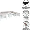 Aluminium 9-teiliges Modulares Gartenmöbelset mit Produktbild-Vorschau 2