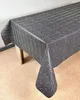 Wachstuchtischdecke 140x160 cm - Anthrazit Fischgrätmuster Produktbild-Vorschau 2